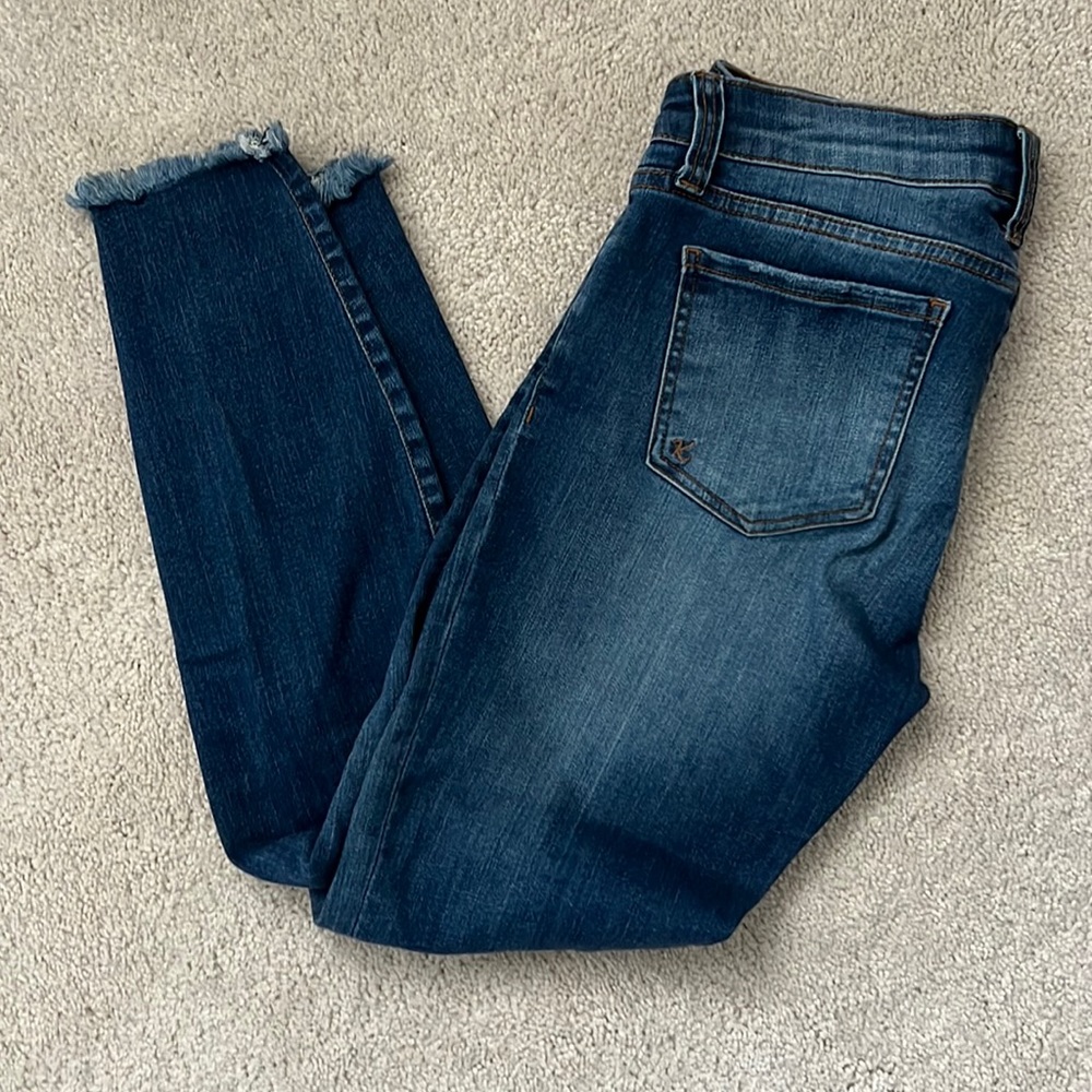 Kut from the Kloth Women’s Jeans - frayed hem